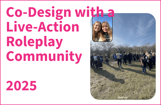 Co-Design with a Live-Action Roleplay Community